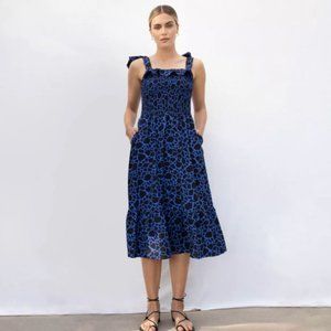 Who What Wear for Target Sleeveless Smocked Dress